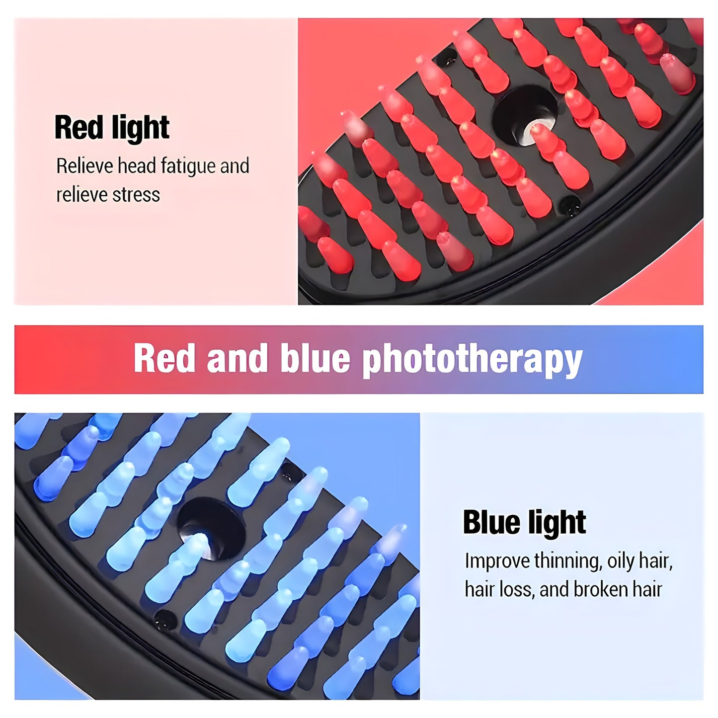 LED Hair Growth Brush